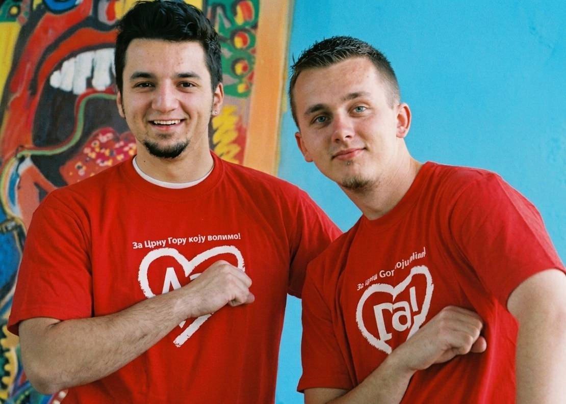 Goran Abramović and Aleksandar Saša Vuković, May 2006 (Foto: Private Archive)