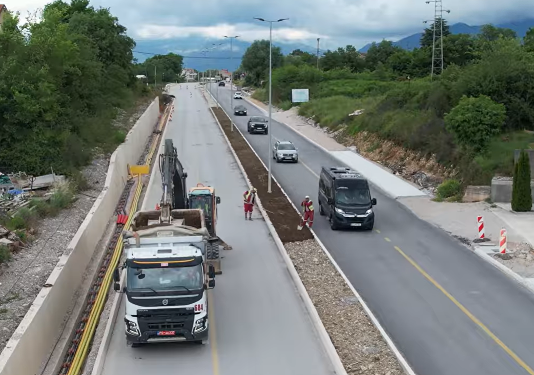Bulevar Tivat - Jaz (Foto: screenshot/TV E)