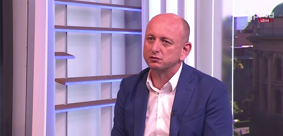 Milan Knežević (Foto: Prva TV  - stop kadar)
