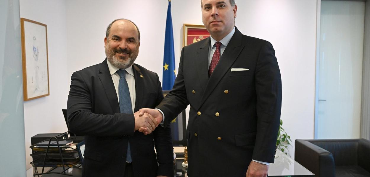 Ivanović i Fotiju (Foto: Vlada CG)