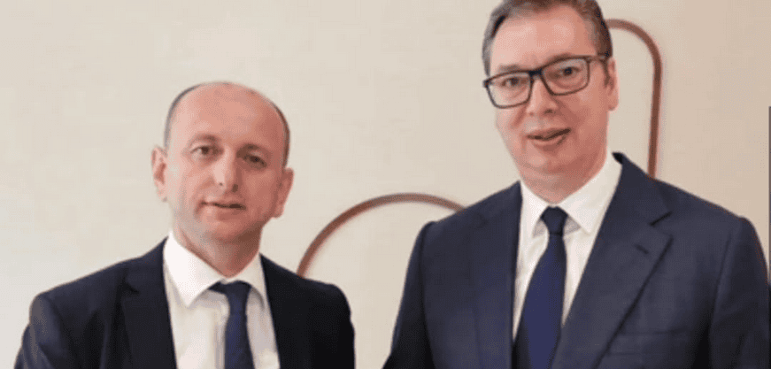 BLISKI SAVEZNICI DO KRAJA: Milan Knežević i Aleksandar Vučić