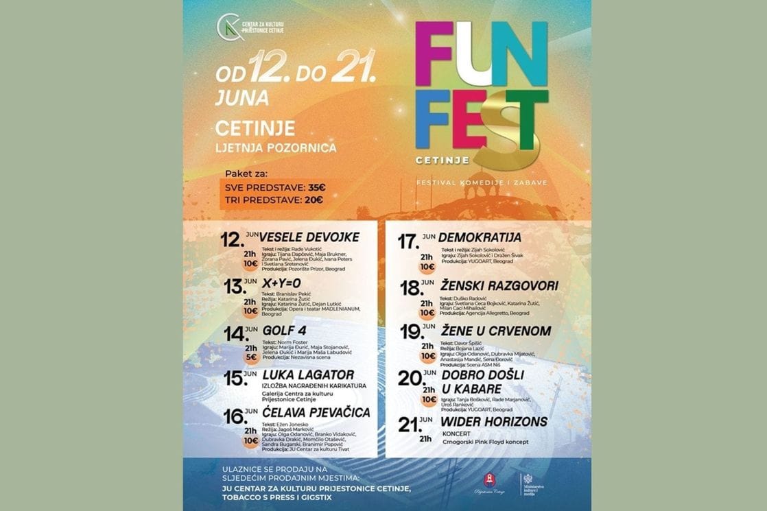 Fun fest Cetinje  (Foto: Centar za kulturu Prijestonice Cetinje)