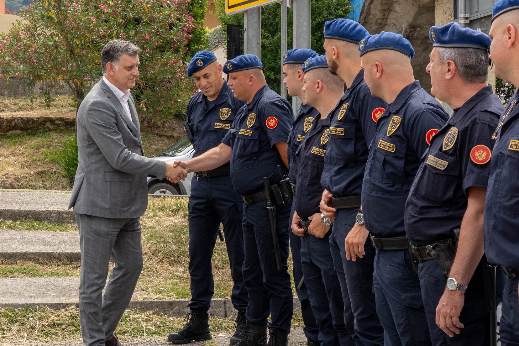 Komumalna policija u Tivtu 