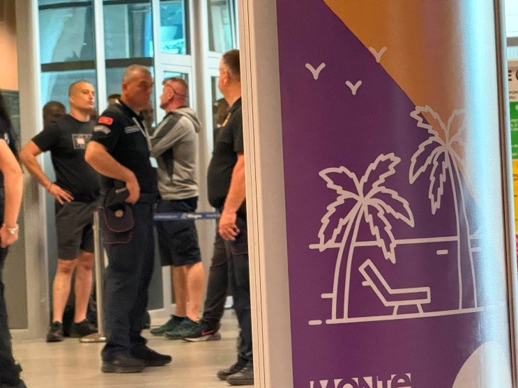 Passengers returned from Tivat Airport