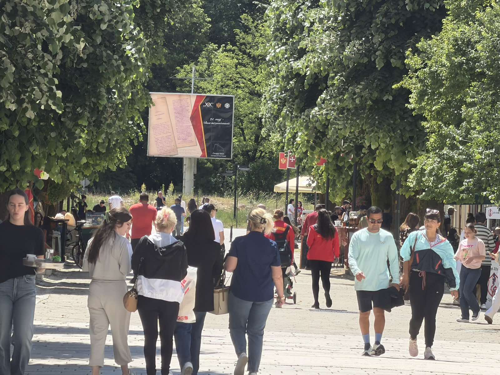 Cetinje uoči posjete francuskog predsjednika Emanuela Makrona