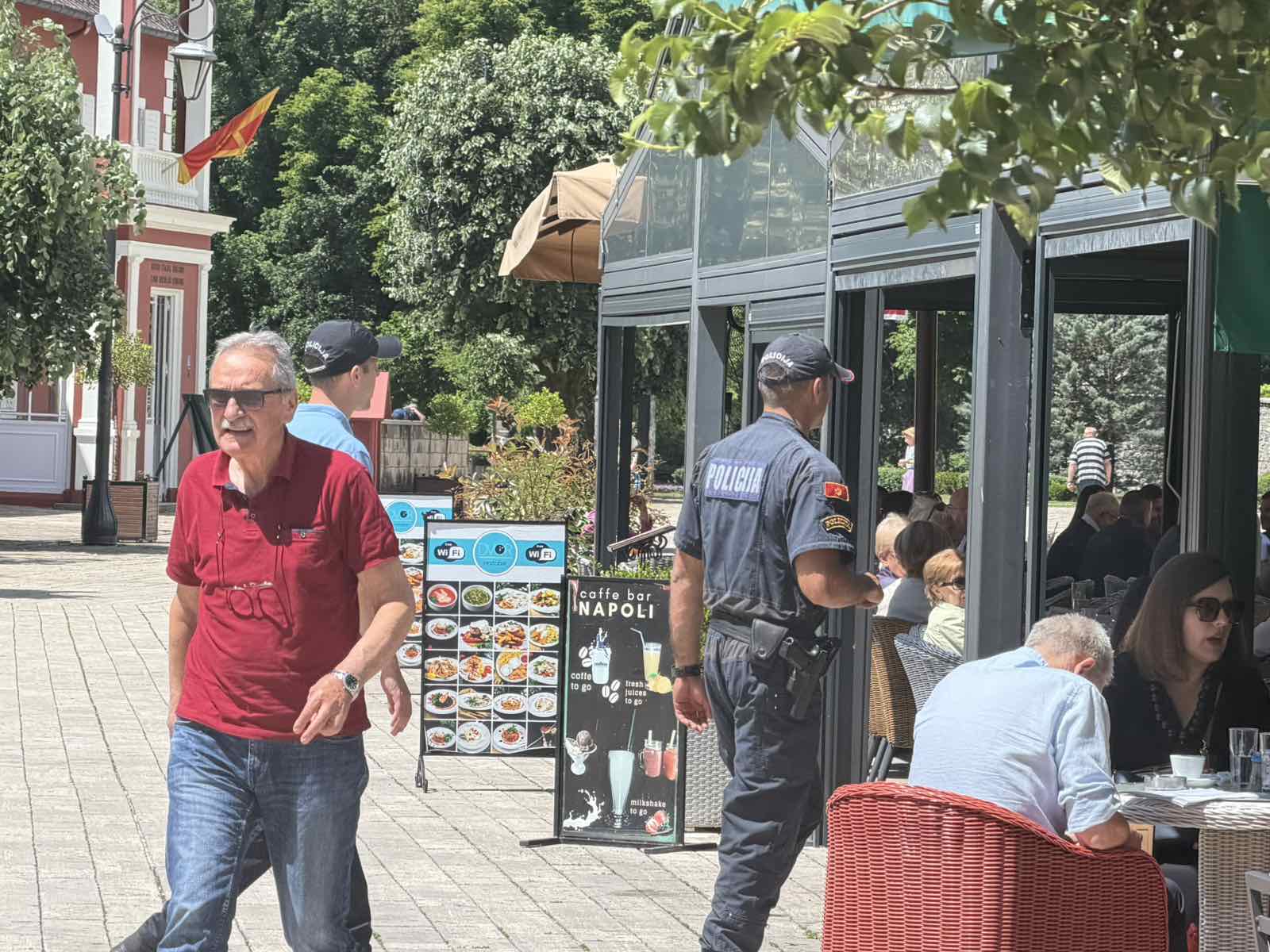 Cetinje uoči posjete francuskog predsjednika Emanuela Makrona