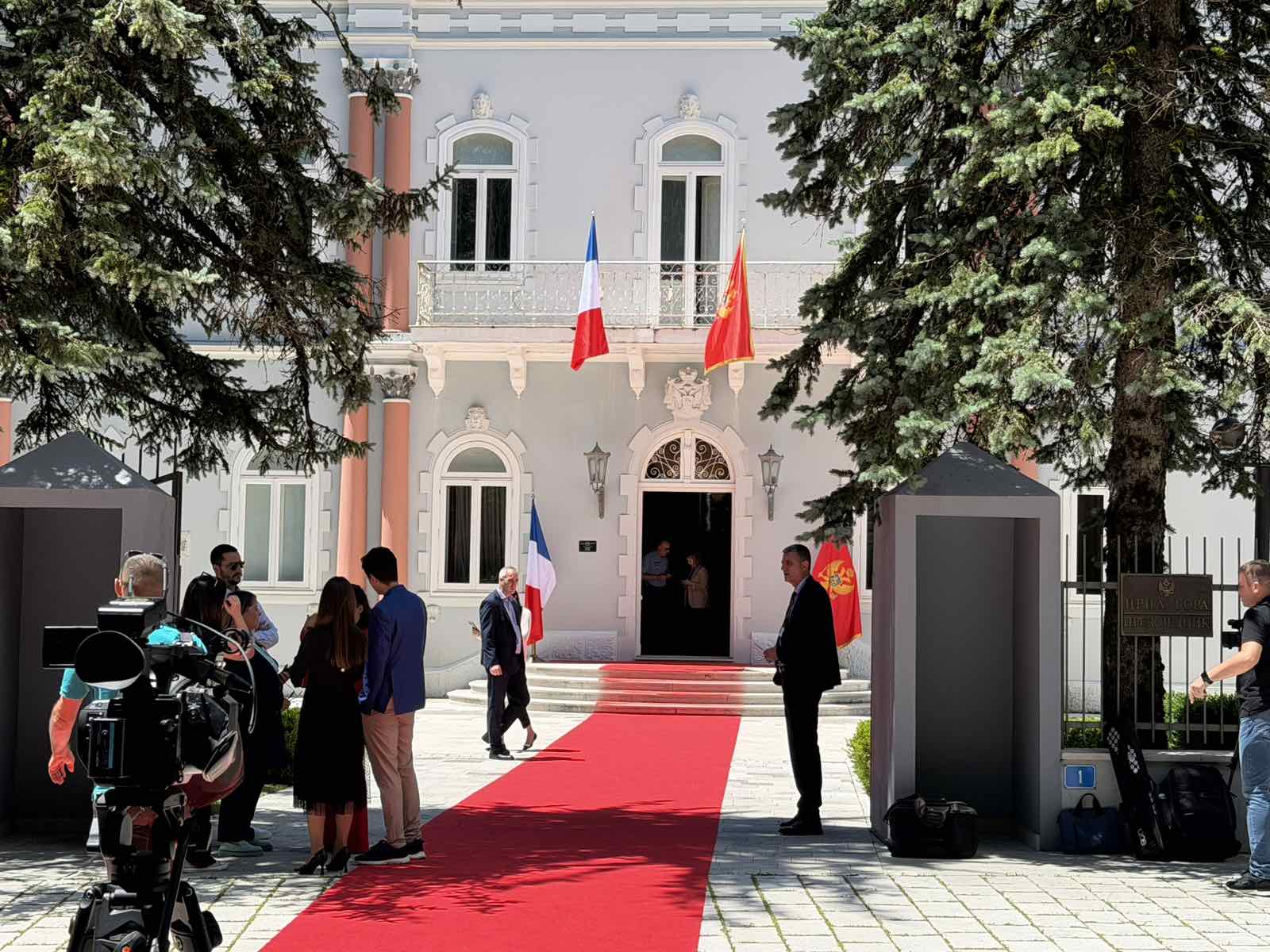 Cetinje uoči posjete francuskog predsjednika Emanuela Makrona
