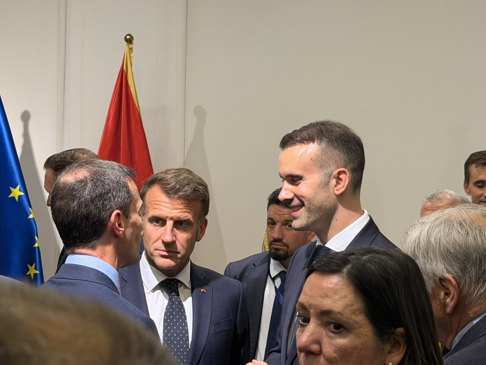 Makron i Spajić 
