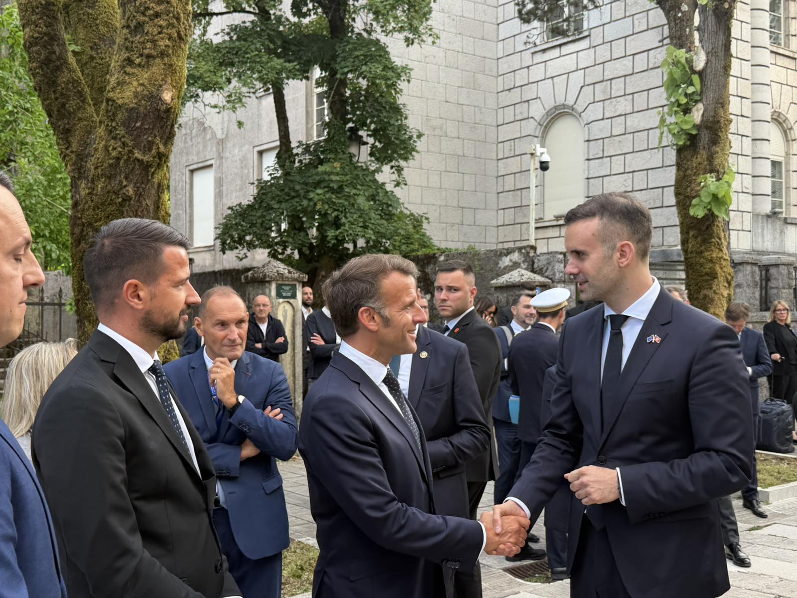 Makron, Milatović i Spajić