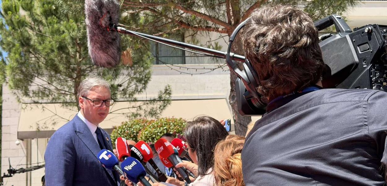 Vučić u Tivtu (Foto: Portal ETV/Miraš Dušević)