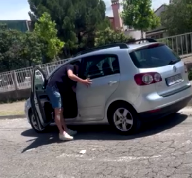 Incident ispred Osnovne škole Pavle Rovinski (Foto: Privatna arhiva (screenshot))