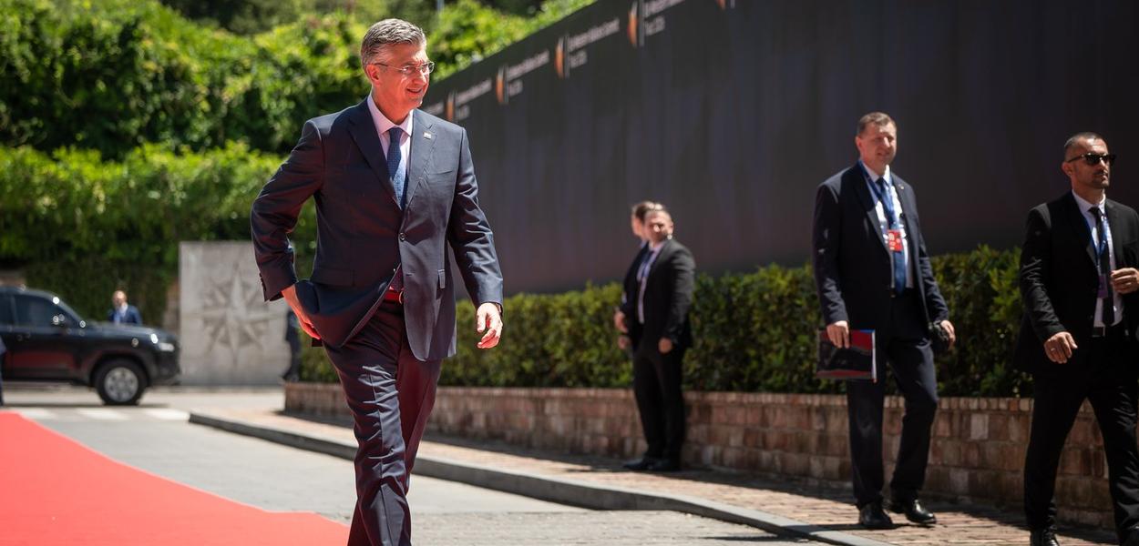 Andrej Plenković (Foto: Kabinet predsjednika Crne Gore)
