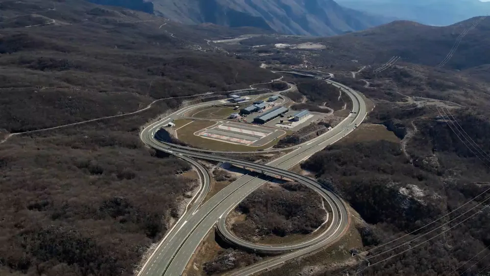 Dionica autoputa od Mateševa do Andrijevice (Foto: Mediabiro )