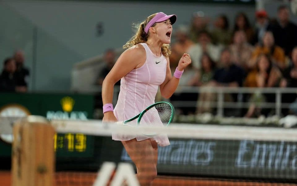 Andrejeva (Foto: Roland Garros/official website)
