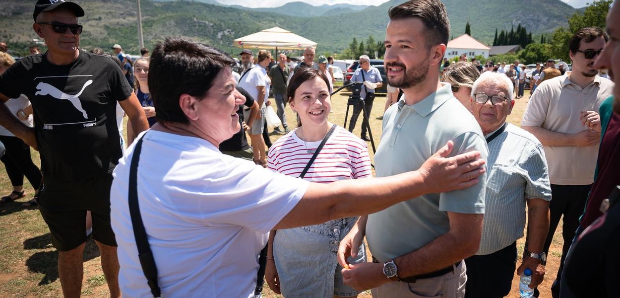 Milatović na „Krtolijadi“ (Foto: Kabinet predsjednika Crne Gore)