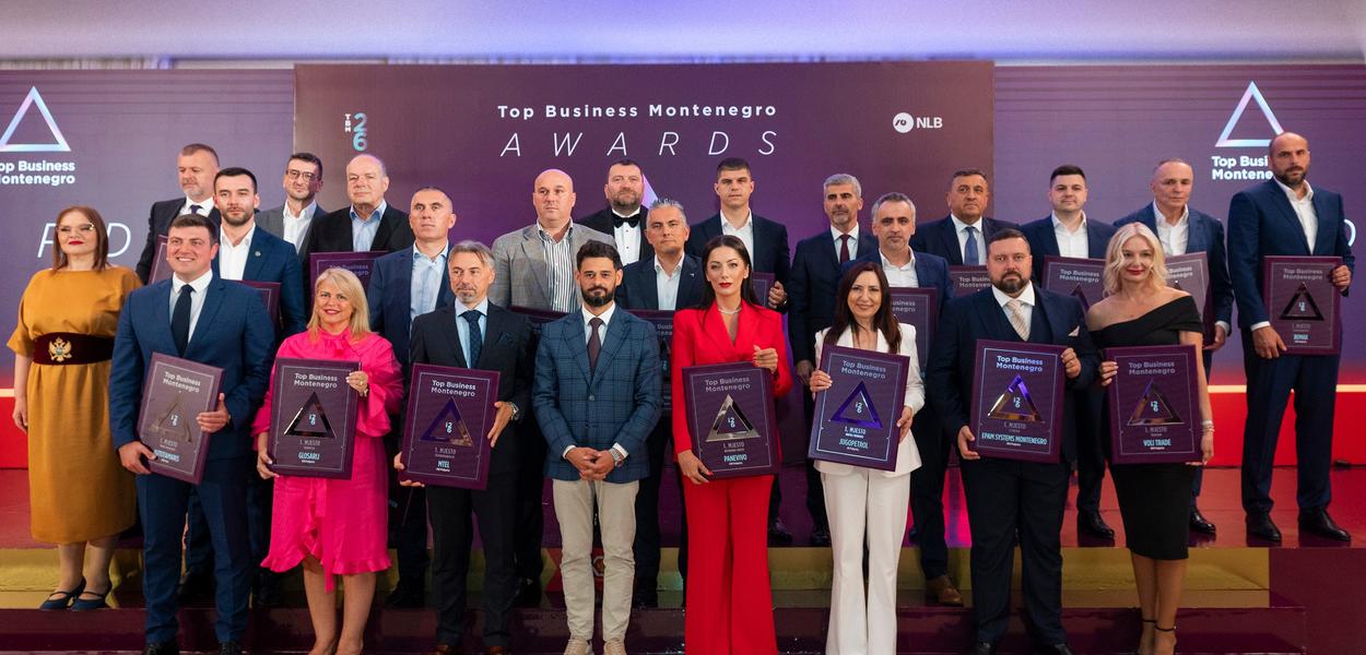 Foto: Top Business Montenegro Awards 2026