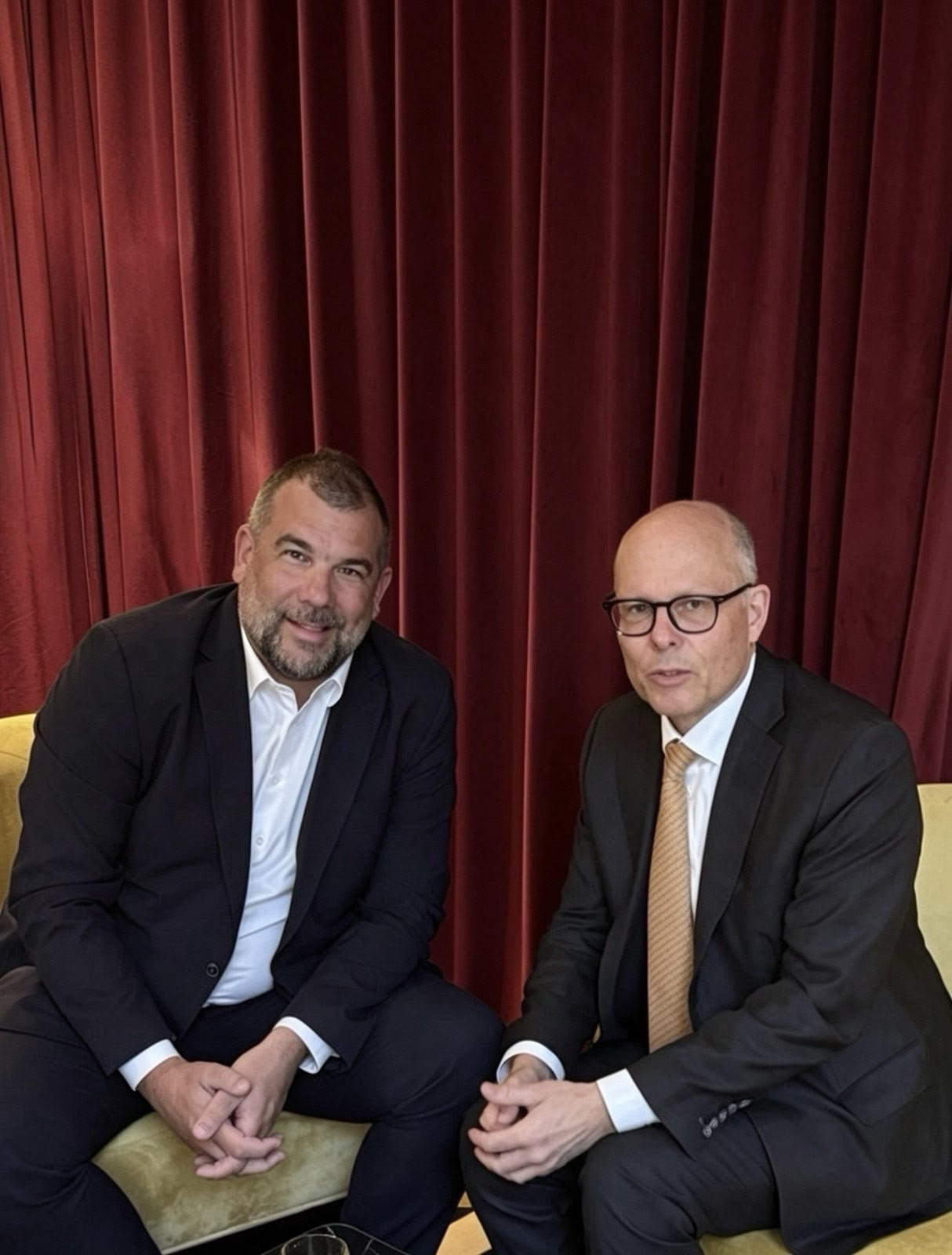 Krapović i Bejer (Foto: Ministarstvo odbrane)