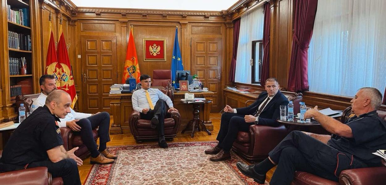 Sa sastanka u MUP-u (Foto: MUP)