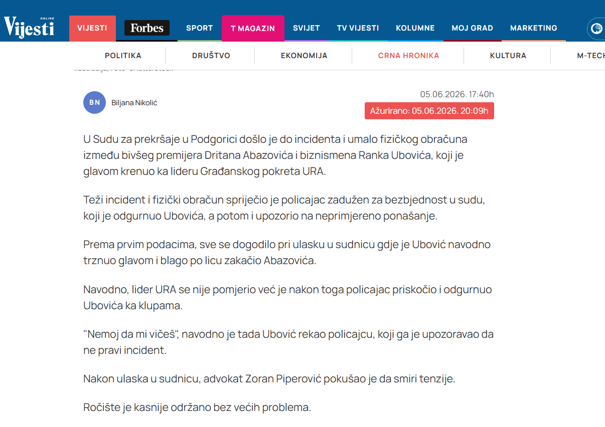 vijesti 2