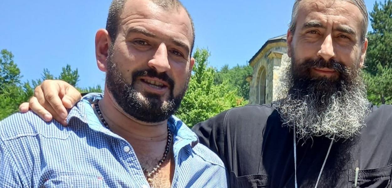 POD ZAŠTITOM CRKVE SRBIJE: Danko Femić i Metodije Ostojić