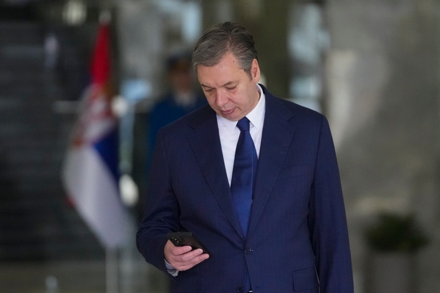 VELIKA DRŽAVNA NERVOZA: Aleksandar Vučić, predsjednik Srbije