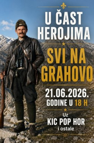 plaakat Grahovo