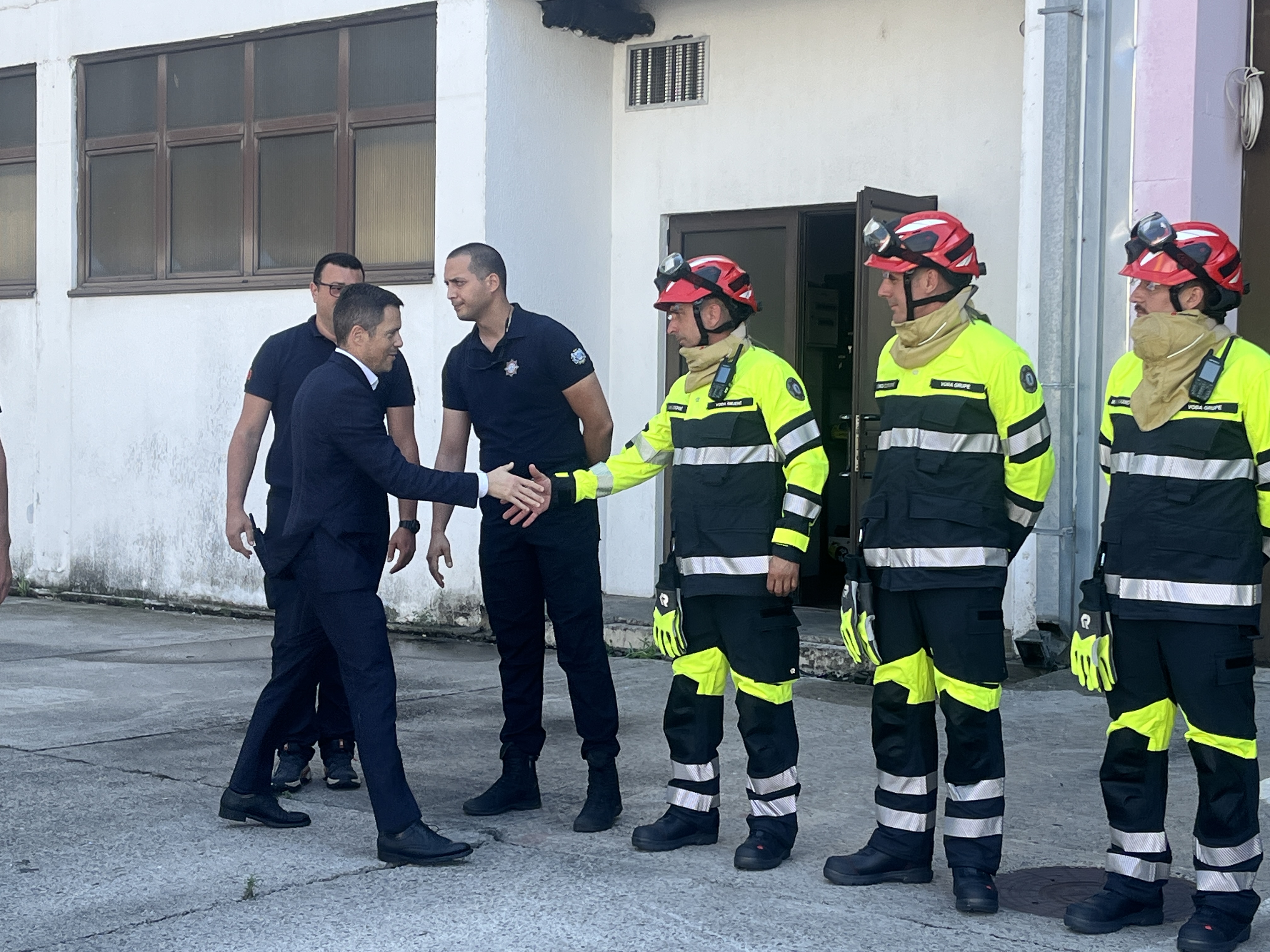 Predstavljanje novih uniformi za vatrogasce