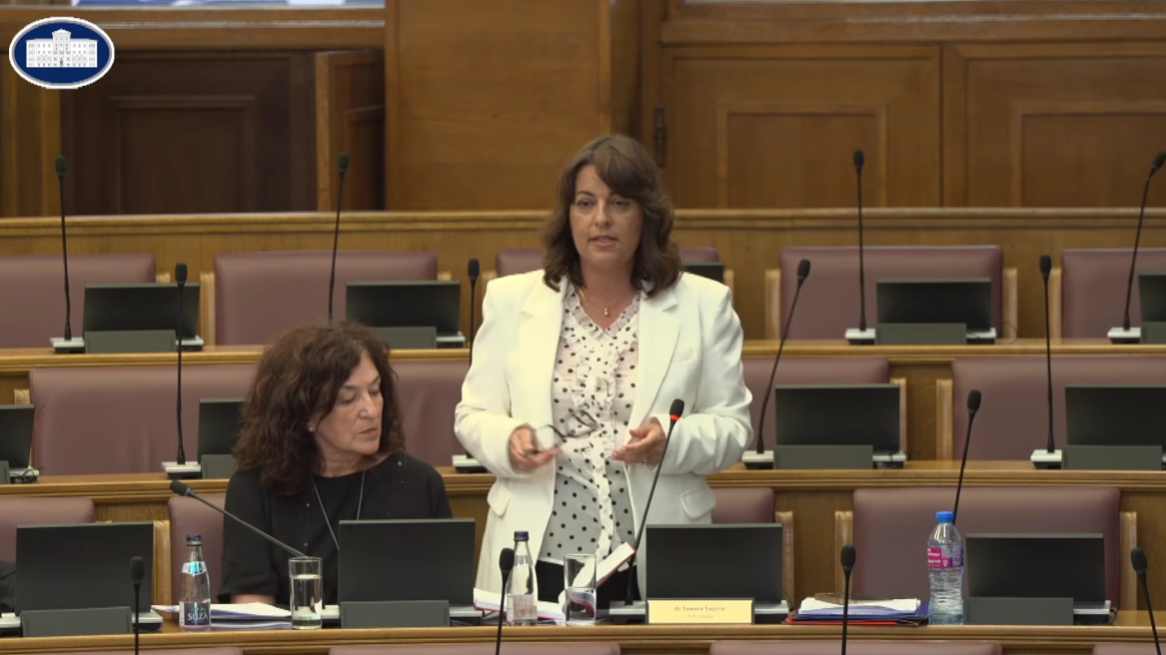 Tamara Vujović (Foto: Skupština Crne Gore)