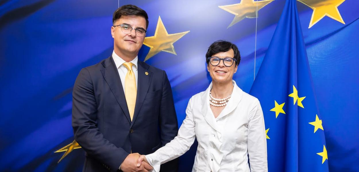 Šaranović i Kos (Foto: MUP)