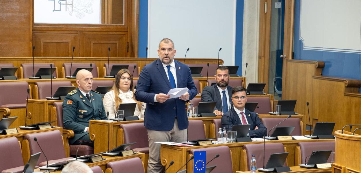 Dragan Krapović (Foto: Skupština Crne Gore)