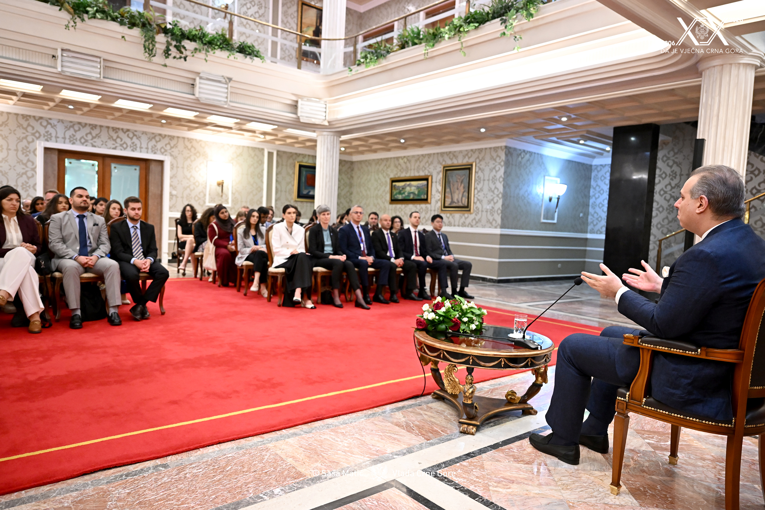 Ivanović odžao završno predavanje na Ljetnjoj školi za mlade diplomate „Gavro Vuković“