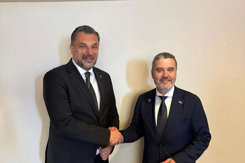 Elmedin Konaković i Tone Kajzer na marginama Samita u Dubrovniku