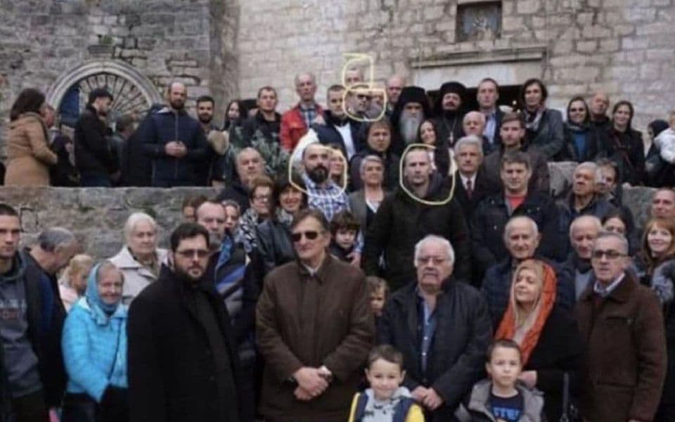 SUPPORT FROM THE CHURCH FOR THE „BUDVANSKA“ GROUP: Members of the criminal organization at the monastery