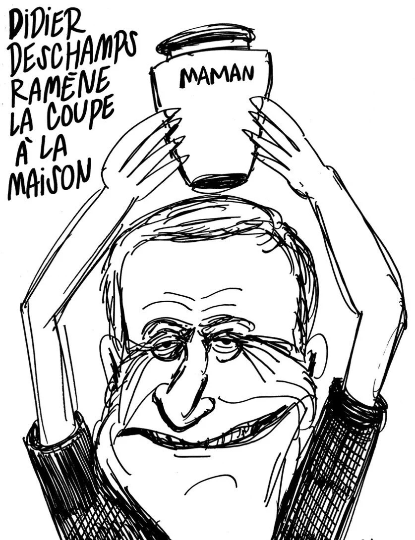 Karikatura Dešampa