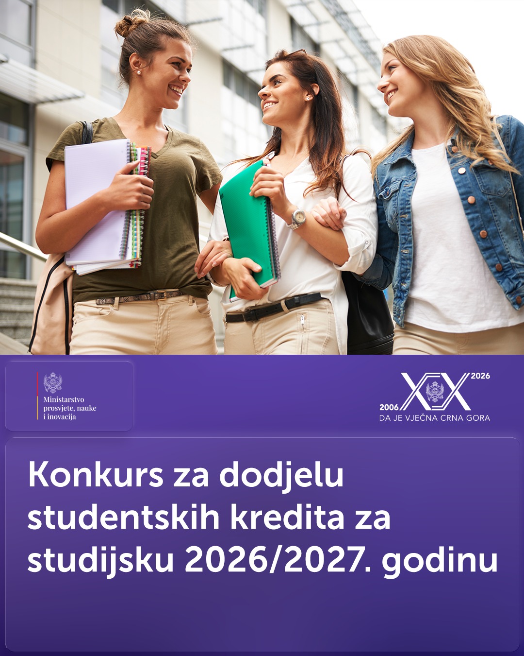 Konkurs za studentske kredite (Foto: MPNI)