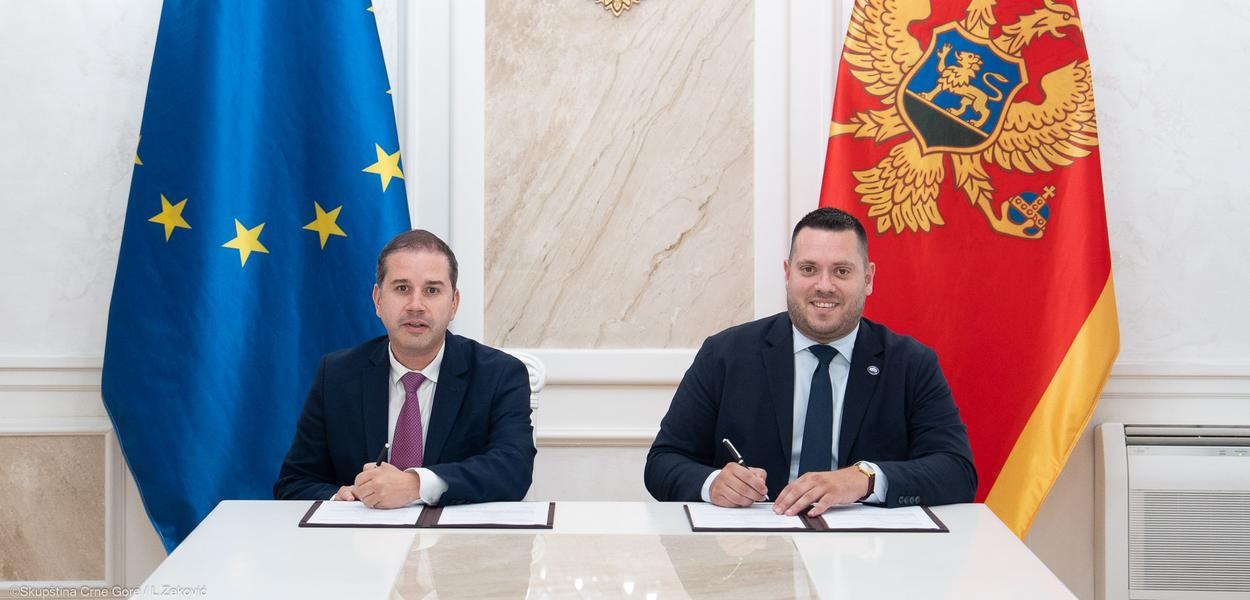 Vukićević i Stanišić (Foto: Skupština Crne Gore)