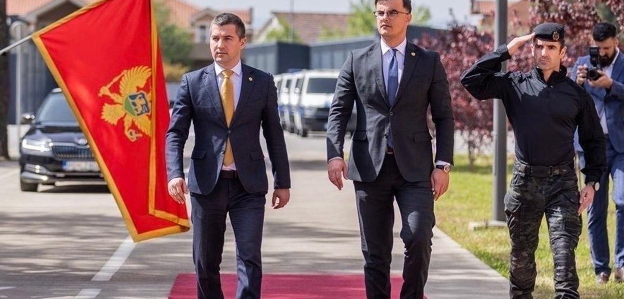 PARTY CONTROL OF THE SECURITY SECTOR: Bečić and Šaranović  (Foto: UGC)