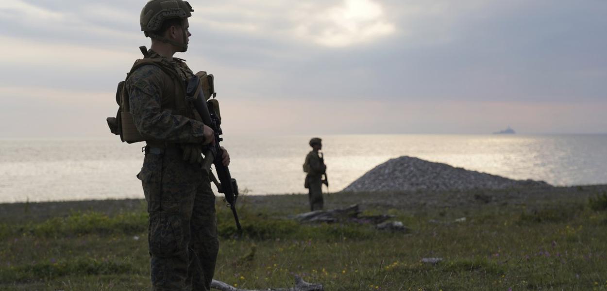 Vojnici na Gotlandu u okviru vježbe, 7. jun 2022. (Foto: AP Photo/James Brooks, File)