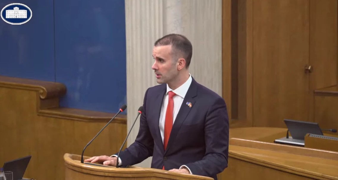 Milojko Spajić, 6.7.2026. (Foto: Skupština Crne Gore/Jutjub)