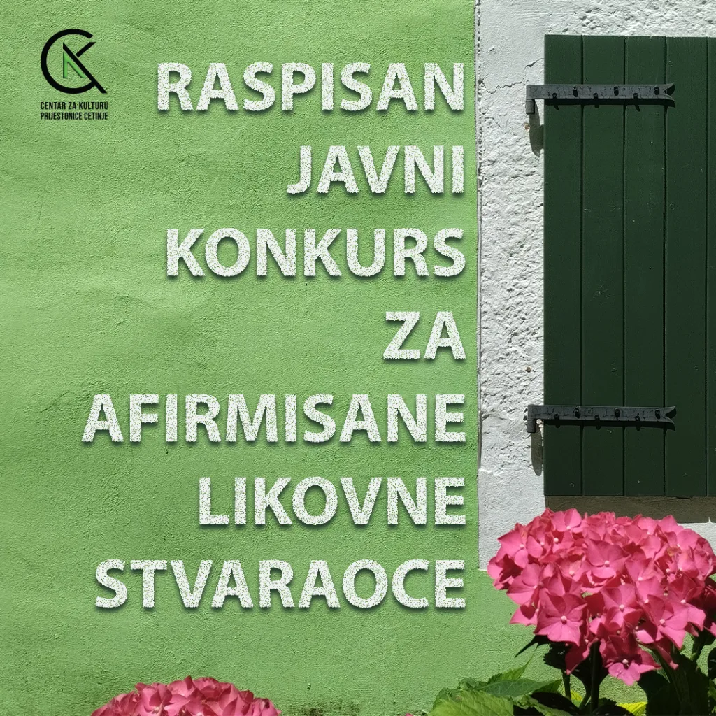 Foto: JU Centar za kulturu Prijestonice Cetinje