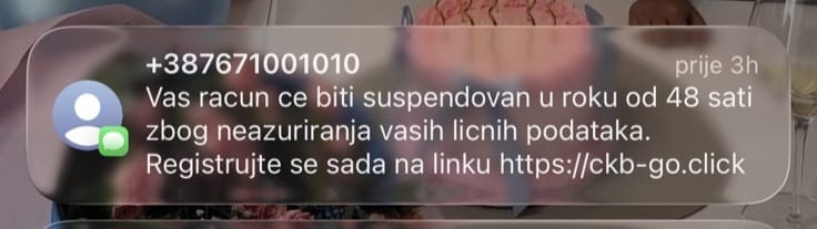 Prevarni SMS