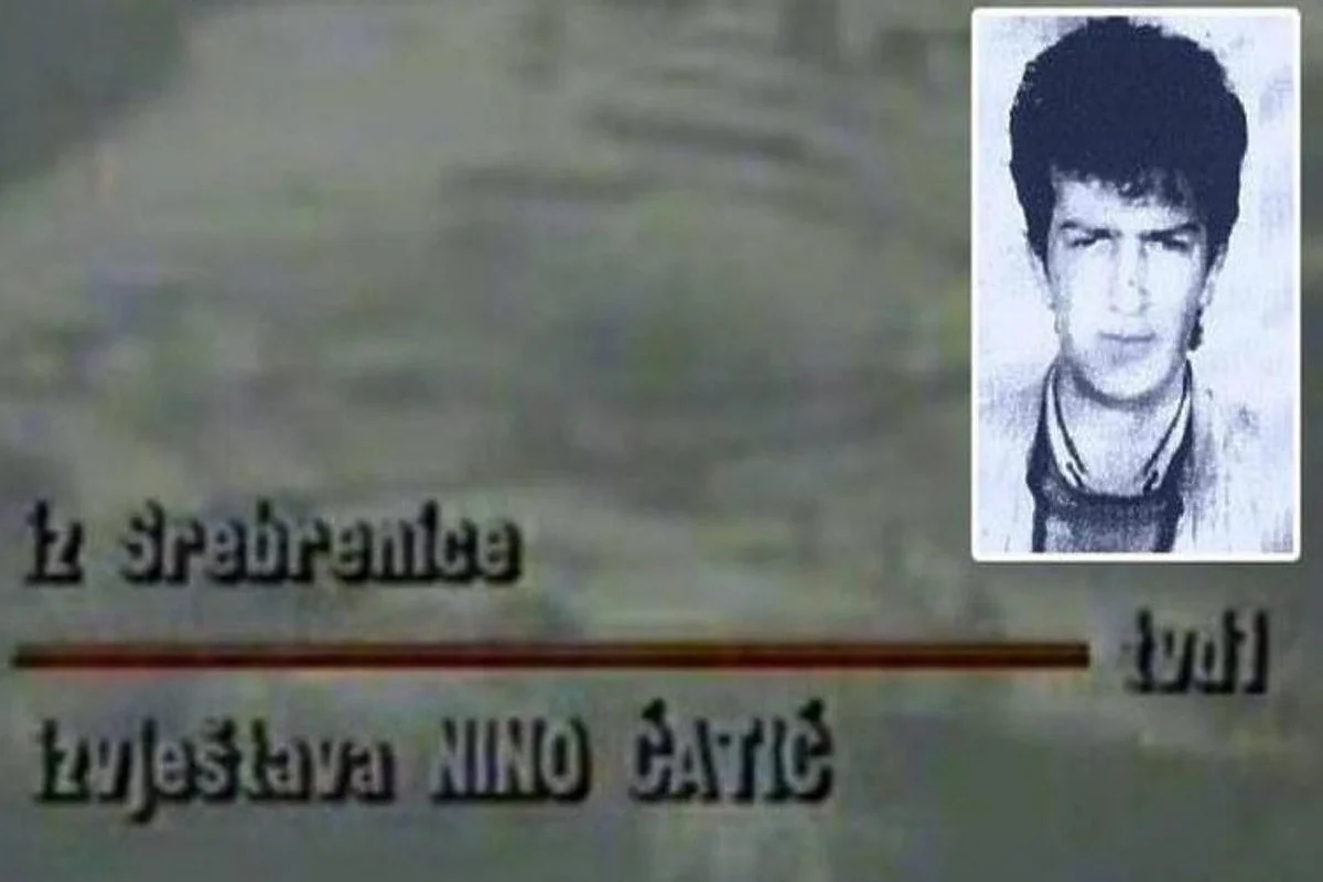 UTIHNULI GLAS NOVINARA: Nino Ćatić, najava izvještaja iz Srebrenice 