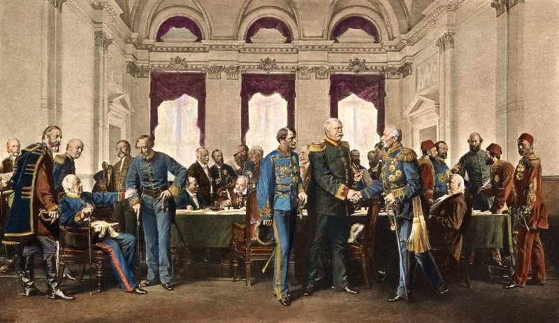 Illustration of the Congress of Berlin