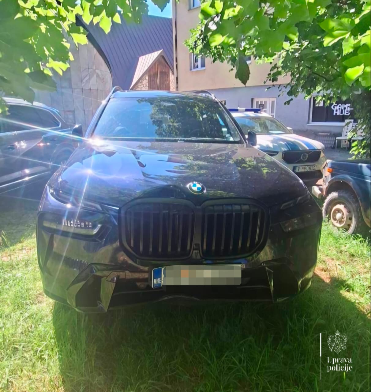 Jedno od privremeno oduzetih vozila (Foto: Uprava policije)