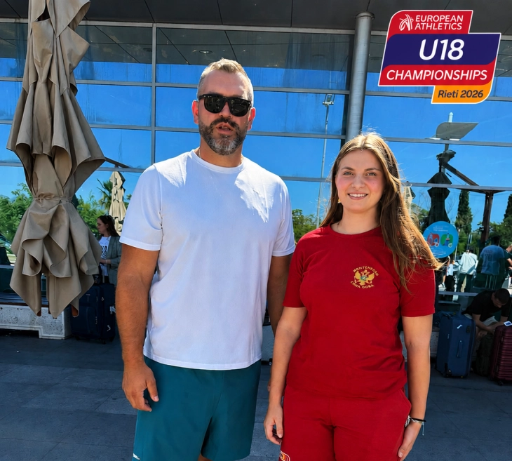 Kristina Kljajević i Sergej Martinović. (Foto: ASCG)
