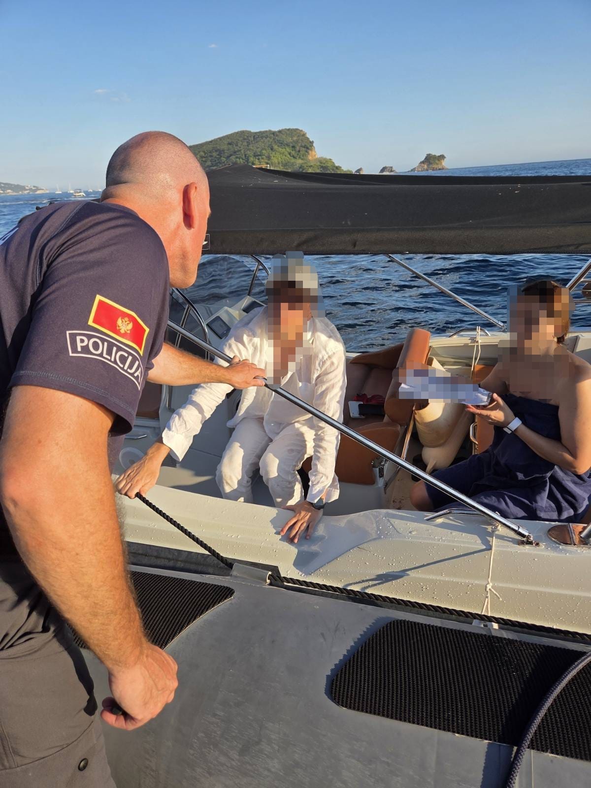 Policija kontrolisala plovila (Foto: Uprava policije)
