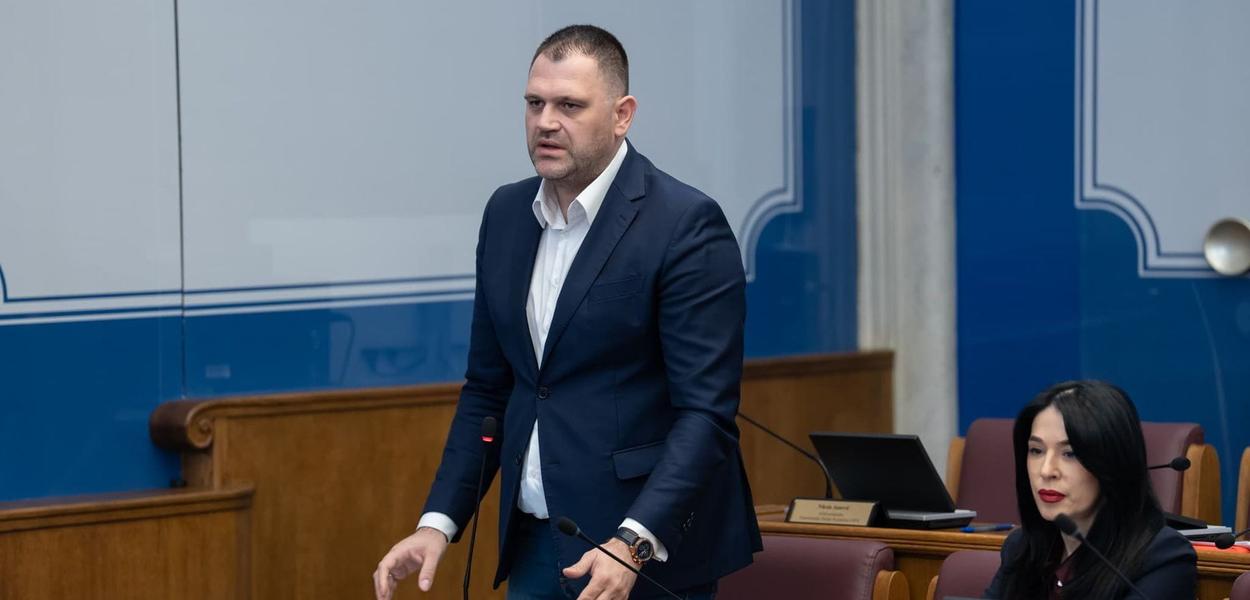 Mihailo Anđušić (Foto: Skupština Crne Gore)