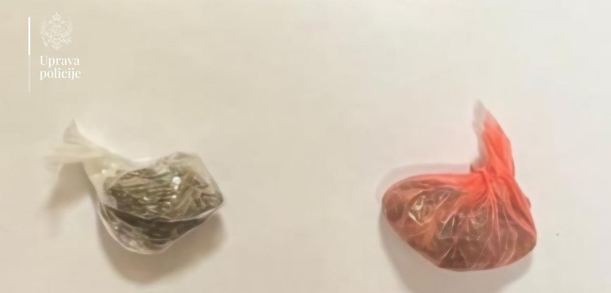 Pronađena droga (Foto: Uprava policije)