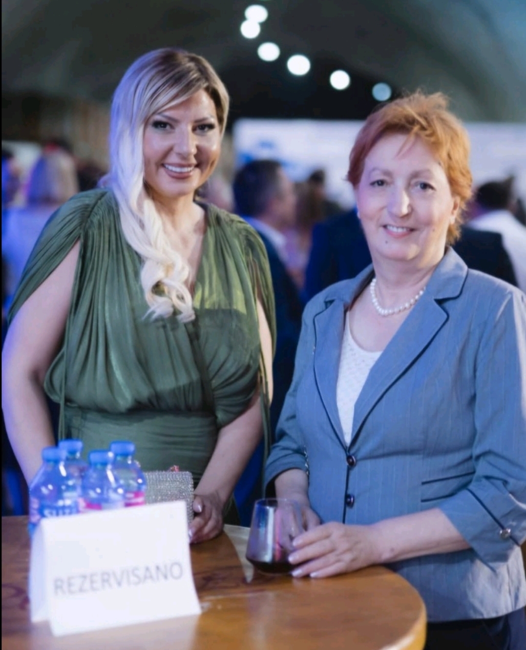 Bojana Razić sa Zdenkom Popović