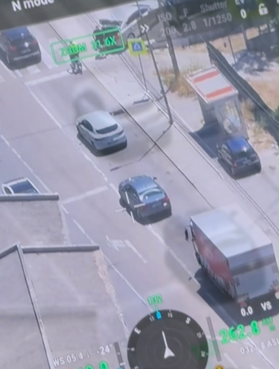 Preticanje u Baru (Foto: Uprava policije)